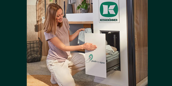 Push-to-open - удобное открывание нажатием Kessebohmer в Пензе