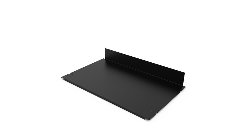 Полка подвесная You Юкей глубиной 289 мм, расстояние между модулями 600 мм, цвет черный